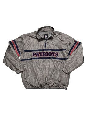 New England Patriots NFL Football Lightweight Splash Team Jacket Mens 2XL